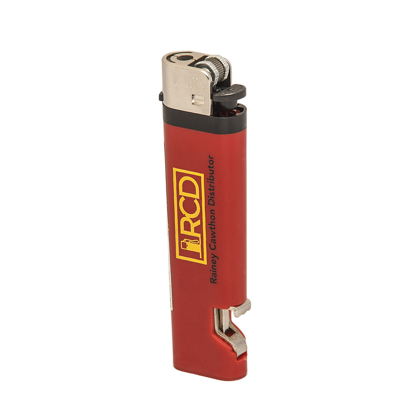 Personalized Lighters with Bottle Opener Bottle Opener Lighters Red
