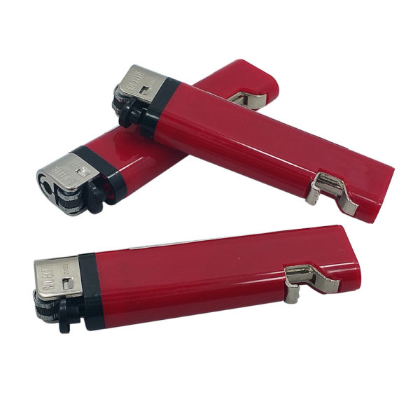 lighters with bottle openers built in opaque personalized sample red