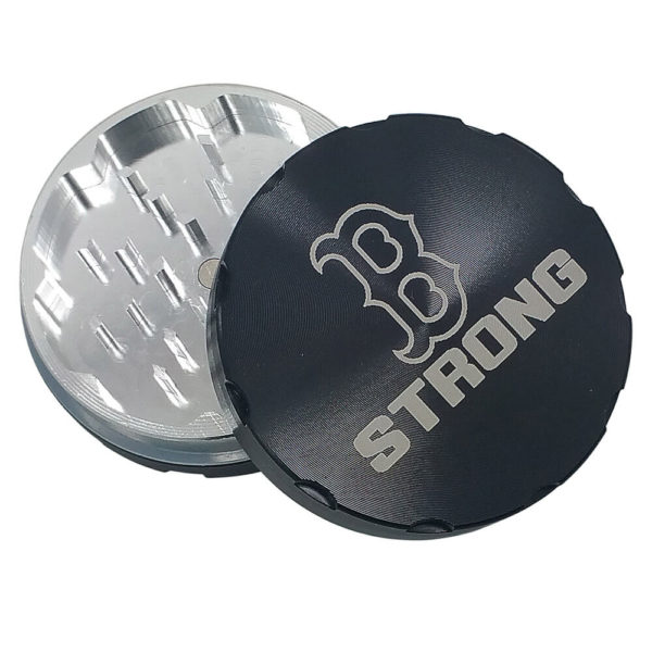 Boston Strong Two Piece grass grinder black