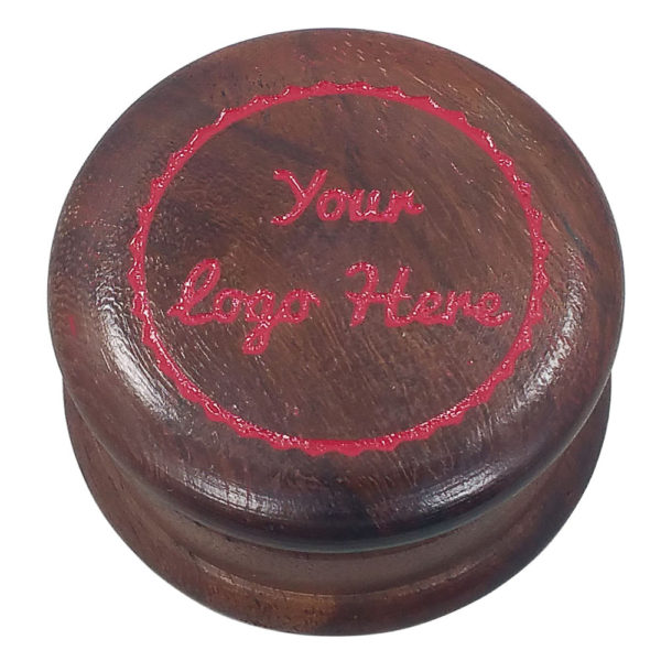 color-fill personal wooden herb grinder sample