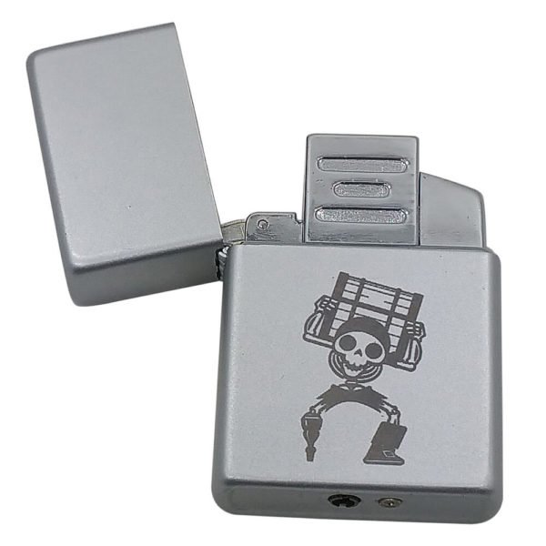 Pirate Skull Double Torch Lighter