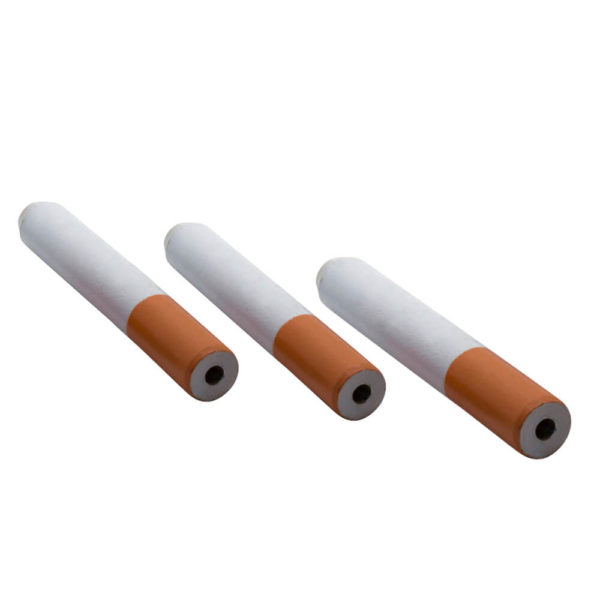 2 inch aluminum reusable cigarette pipes custom sample