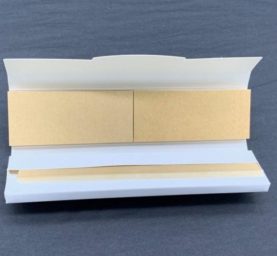 Papers with filter tips tab enclosure