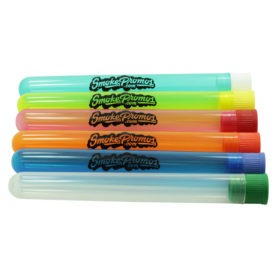 Custom Blunt Tubes in assorted colors with smoke promos logo