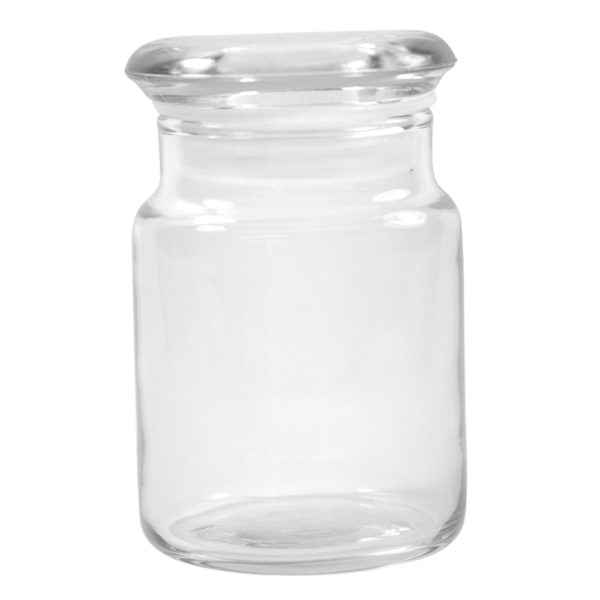 4.5 ounce glass stash jar spice storage sample
