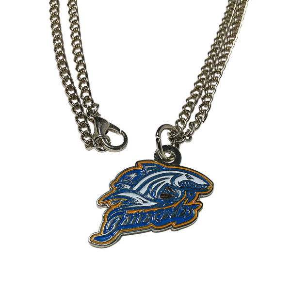 cape coral barracudas necklace with charm