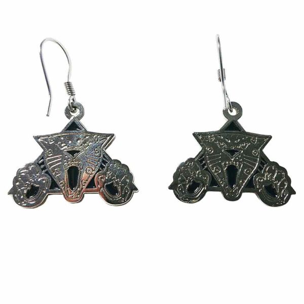 jaguar charm J-hook earring jewelry sample
