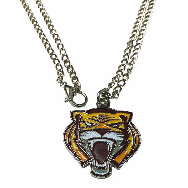 tiger jewelry necklace with charm sample