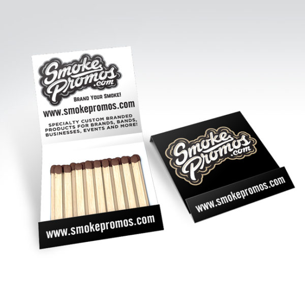 custom matchbooks template smoke promos sample