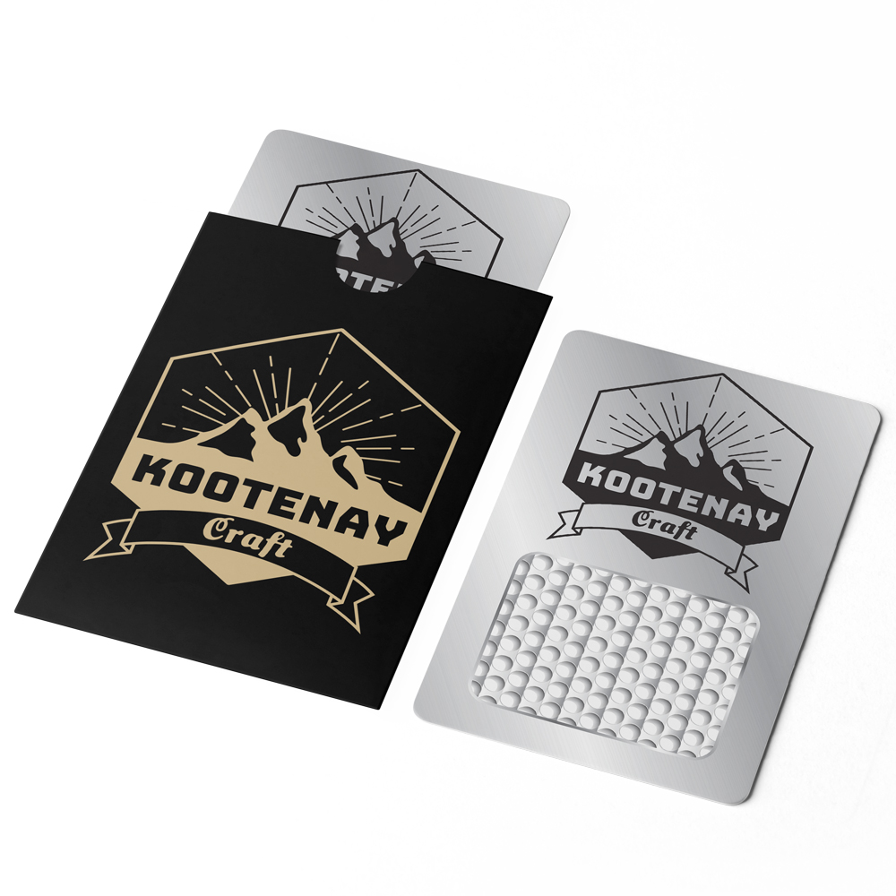 Herb Grinder Card - Promo for Cannabis Brands or Dispensaries