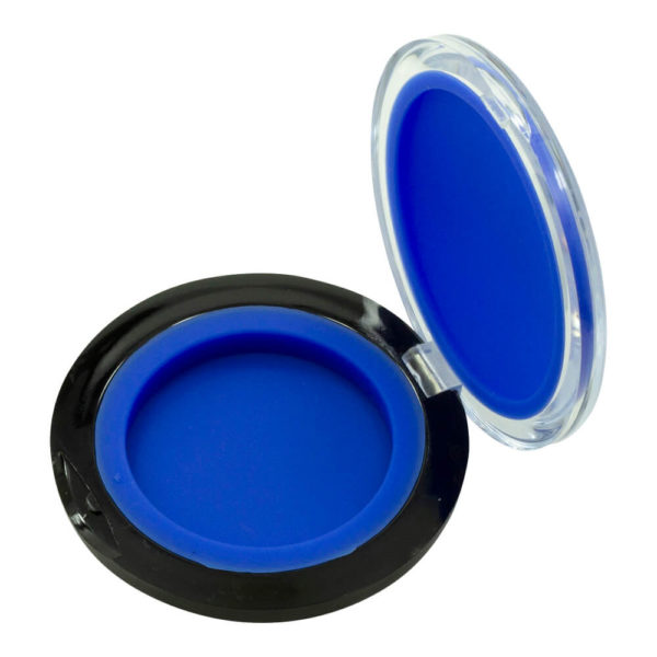 blue silicone clamshell