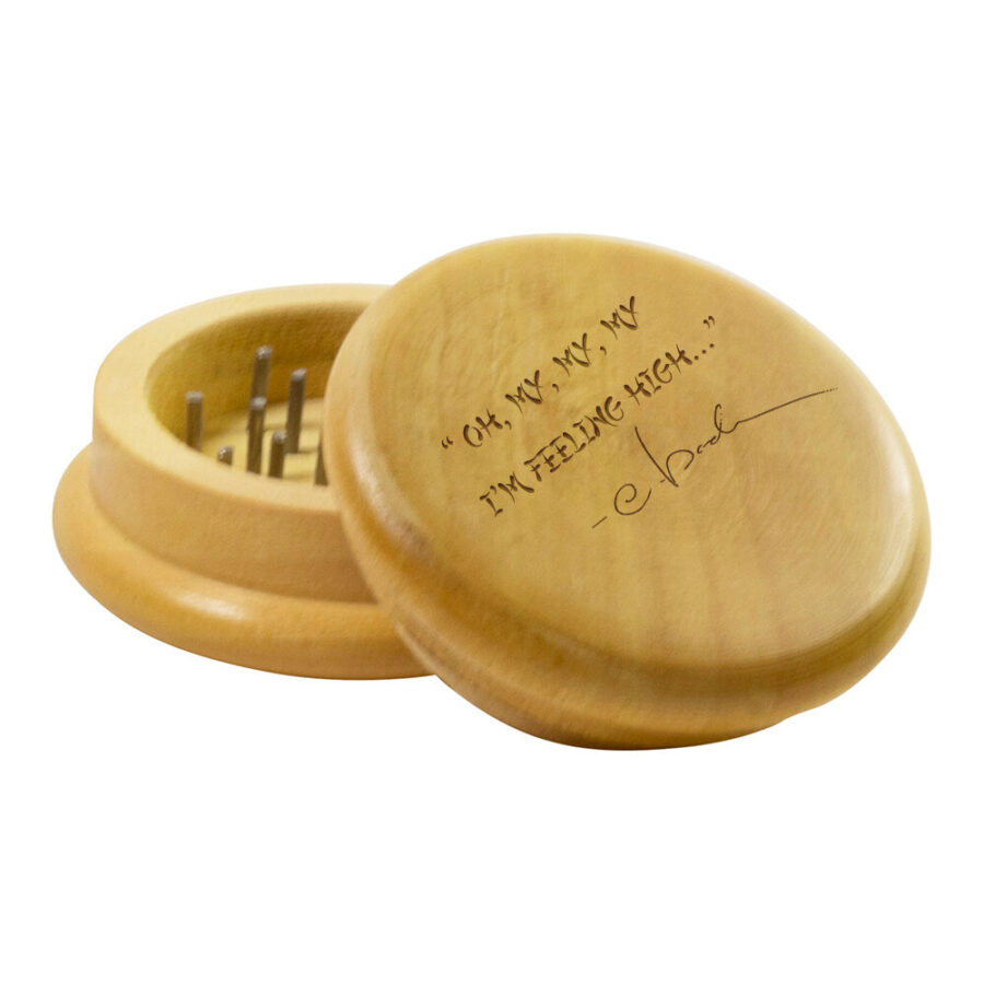 wooden tobacco grinder Plain Herb 3" (Set of 6) 4 Piece Wooden Herb Grinder