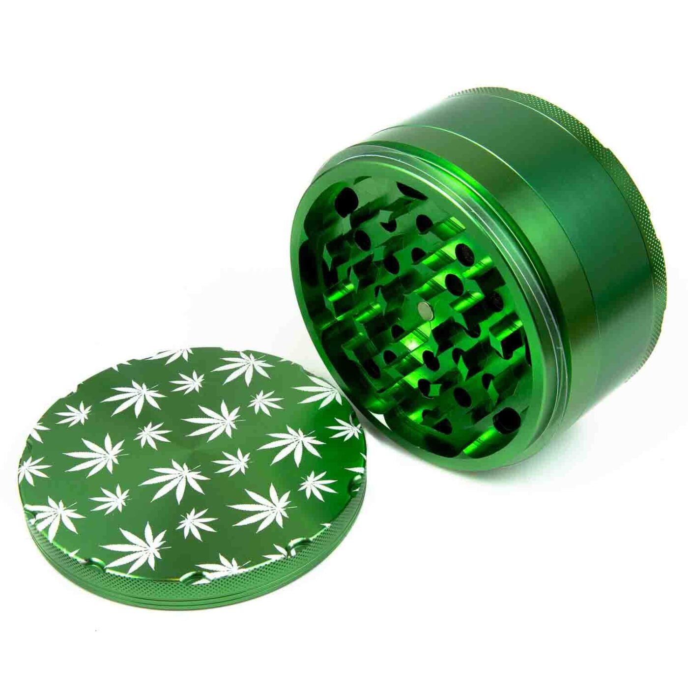 100 mm 4 Piece Grinders- Huge Cannabis Cannabis Shredder