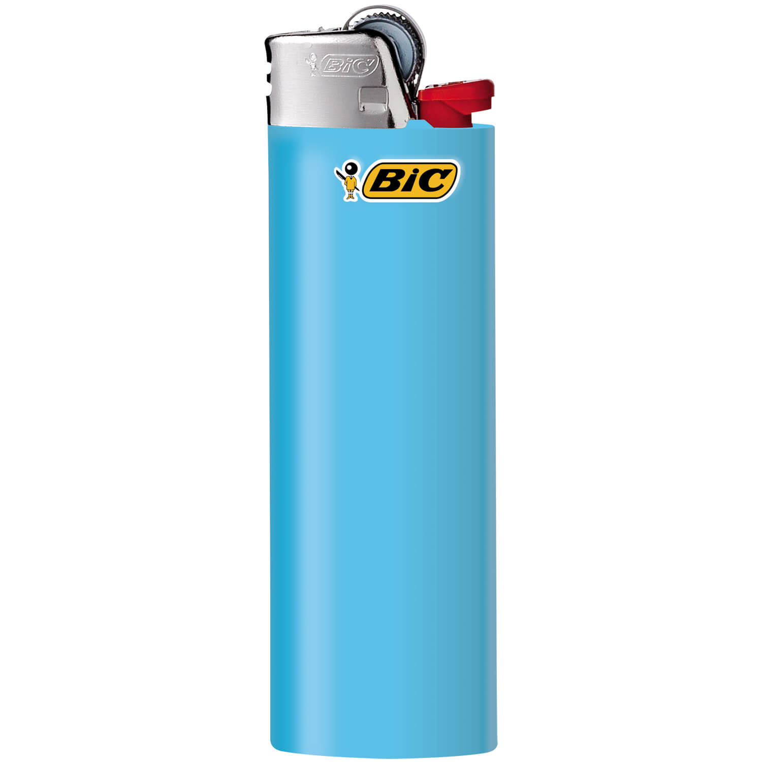 Custom Bic Maxi with Logo - Bic Maxi Lighters - Light Blue