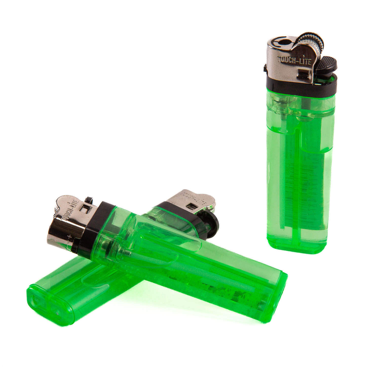 Best Branded Disposable Lighters Disposable Lighters Transparent Green