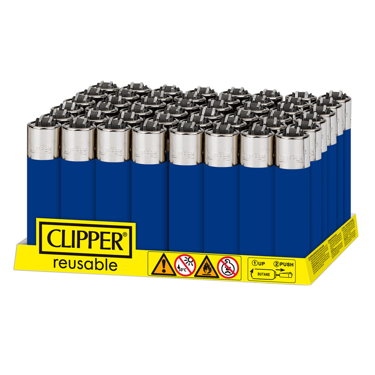 Branded Clipper Lighters Bulk Wholesale Order with Printed Logo